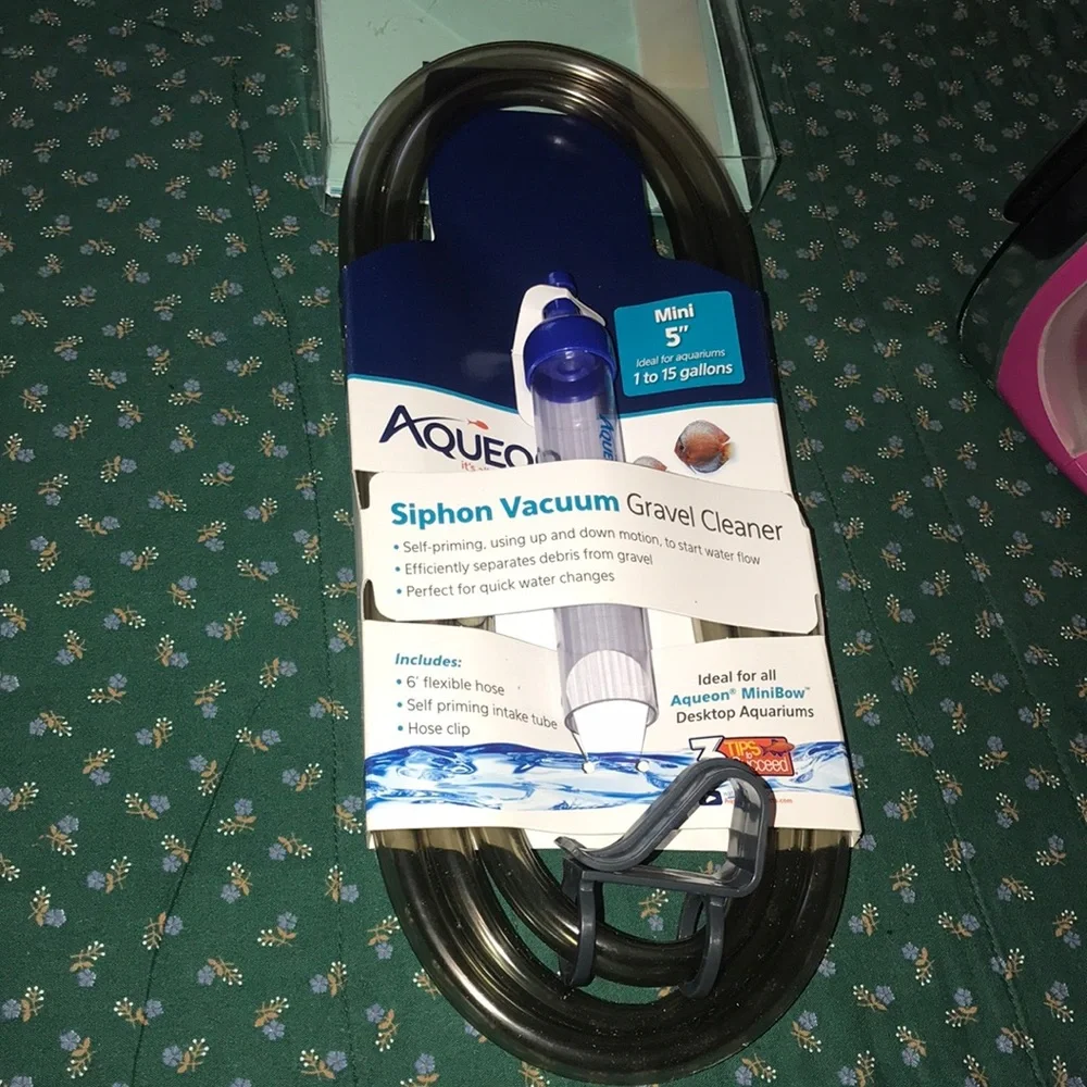 Siphon vacuum gravel cleaner